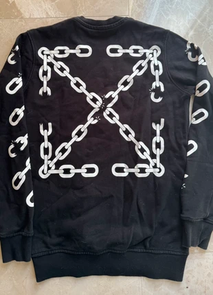 Off-White Chained Arrows Black Sweater, merk: Off-White, staat: Heel goed, maat: S, € 60,00, € 63,70 inclusief Kopersbescherming