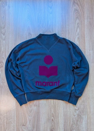 Sweater Isabel Marant Moby Oversized Fit Tamanho XS Mulher Senhora Cinza Luxury Streetwear, marca: Isabel Marant, estado: Muito bom, tamanho: XS / 34 / 6, €109.99, €116.19 inclui Proteção do Comprador