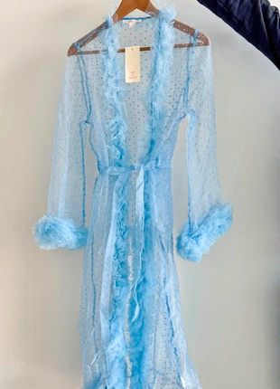 Bata con volantes azul claro Dolls Kill, marque: Dolls Kill, état: Neuf avec étiquette, taille: S / 36 / 8, 45,00 €, 47,95 € Protection acheteurs incluse