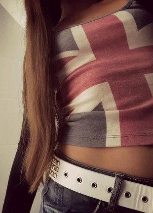 Débardeur drapeau uk urban outfiters, brand: COQUETTE, condition: New with tags, size: S / 36 / 8, €22.00, €23.80 includes Buyer Protection