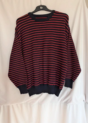 Gestreepte trui fijn gebreid, brand: onbekend, condizioni: Ottime, taglia: XXL, €5.00, €5.95 include la Protezione acquisti