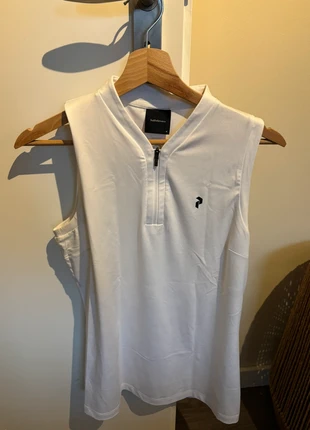 Peak Performance golf polo/ sport shirt, merk: Peak Performance, staat: Heel goed, maat: M / 38 / 10, € 15,00, € 16,45 inclusief Kopersbescherming