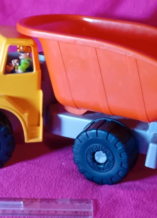 Camion benne avec son conducteur articulé, marque: je ne sais pas, état: Très bon état, taille: Prématuré, jusqu'à 44cm, 7,00 €, 8,05 € Protection acheteurs incluse