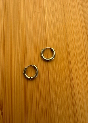Orecchini cerchi acciaio 0,8cm, estado: Nuevo sin etiquetas, 9,00 €, 10,15 € Protección al comprador incluida