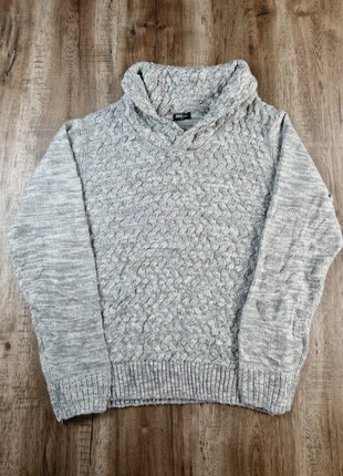 Pull torsadé gris U&R Collection taille L, marca: Vintage Dressing, estado: Muy bueno, tamaño: L, 9,90 €, 11,10 € Protección al comprador Pro incluida