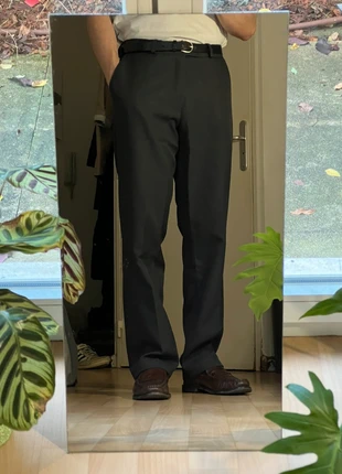 Pantalon droit Marine L, marque: Vintage Dressing, état: Très bon état, taille: L, 14,99 €, 16,44 € Protection acheteurs incluse