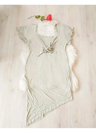 Robe été moulante asymétrique manches courtes grand décolleté à nouer viscose taille 54/56, brand: Shein, condition: New with tags, size: 7XL / 54 / 26, €10.00, €11.20 includes Buyer Protection