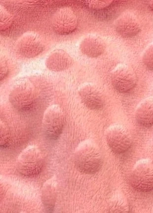 Tissu minky rose, marque: Domotex, état: Neuf avec étiquette, 8,50 €, 9,63 € Protection acheteurs incluse