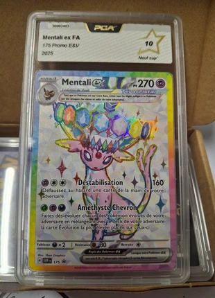 Carte Pokémon Mentali EX 175 - Promo Evolutions Prismatiques PCA 10, marque: Pokémon, état: Neuf avec étiquette, 99,00 €, 104,65 € Protection acheteurs incluse