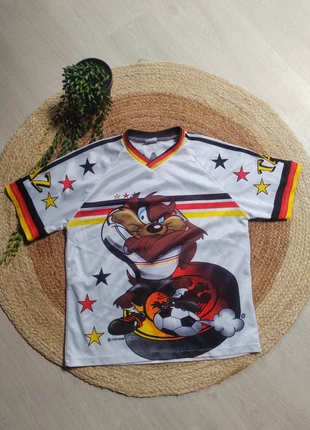 Maillot foot Looney Tunes Allemagne 2000, brand: Looney Tunes, condition: Very good, size: S, €29.00, €31.15 includes Buyer Protection
