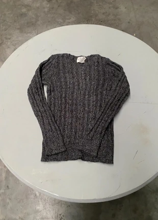 Pull torsadé knitwear St John's bay gris foncé femmes 88% XS, brand: St. John's Bay, condition: Very good, size: XS / 34 / 6, €6.00, €7.00 includes Buyer Protection Pro
