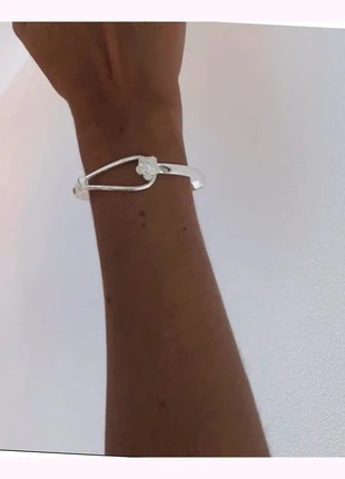 Bracelet fleur d’argent, marca: Argent, estado: Nuevo sin etiquetas, 6,00 €, 7,00 € Protección al comprador Pro incluida