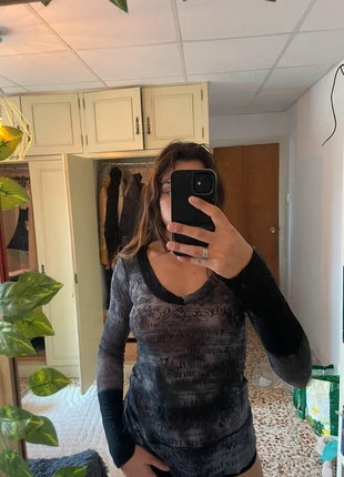 Camisola con trasparencias, marque: Vintage Dressing, état: Très bon état, taille: M / 38 / 10, 10,00 €, 11,20 € Protection acheteurs incluse