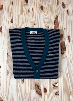 Gilet Lacoste Rayé – Taille 4 (M) • Très Bon État, brand: Lacoste, condition: Very good, size: M / 38 / 10, €28.90, €31.05 includes Buyer Protection Pro