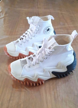 Converse Run Star Motion High – Blanc / Semelle bicolore – Comme neuves, marque: Converse, état: Très bon état, taille: 39, 37,99 €, 40,59 € Protection acheteurs incluse