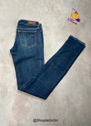 Jean Levi’s Slight curve skinny Femme Blue vintage – Taille 34 (W25), marque: Levi's, état: Très bon état, taille: XS / 34 / 6, 26,00 €, 28,00 € Protection acheteurs (Pro) incluse