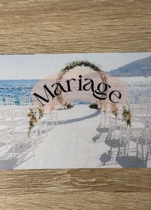 Page de garde Mariage - Enveloppe budgétaire A6, marque: Fait Main, état: Neuf, 1,50 €, 2,28 € Protection acheteurs (Pro) incluse