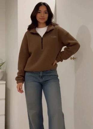 Polaire marron zippée, coupe ample Taille M, marque: Shorty, état: Très bon état, taille: M / 38 / 10, 44,90 €, 47,85 € Protection acheteurs incluse