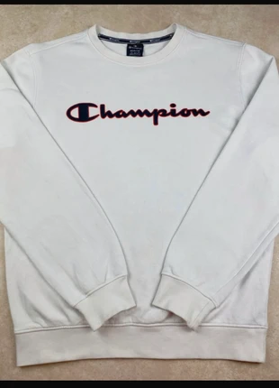 Pull homme blanc logo Champion | Taille M | Sweat | Champion Sportswear| bon état, marque: Champion, état: Bon état, taille: M, 4,00 €, 4,90 € Protection acheteurs incluse