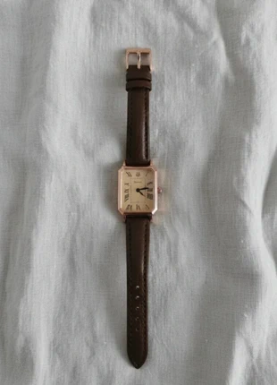 Montre Vintage Simili Cuir Marron Cadran Rectangle Doré Rose Élégante Style Rétro Classique, brand: Vintage Dressing, condition: Very good, size: One size, €19.99, €21.69 includes Buyer Protection