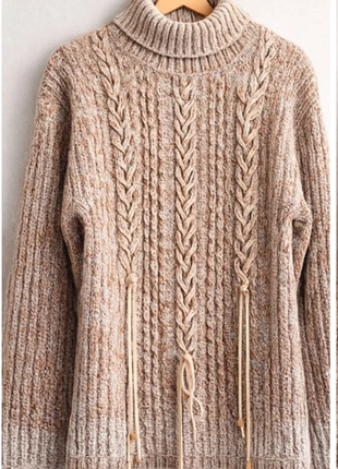 Philippe Lé Bac Chunky Knit Sweater – Beige / Taupe – Premium Knitwear, Good Condition, merk: Philippe le Bac, staat: Heel goed, maat: L / 40 / 12, € 8,00, € 9,10 inclusief Kopersbescherming