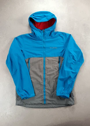 Veste Coupe-vent à capuche Columbia Black Label Designed In Japan | bleu/gris | taille M homme, merk: Columbia, staat: Heel goed, maat: M, € 34,90, € 37,35 inclusief Kopersbescherming Pro