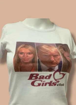 Bad Girls Club Babytee White Blanca Trump Lindsay Lohan, marque: y2k, état: Très bon état, taille: M / 38 / 10, 31,00 €, 33,25 € Protection acheteurs incluse
