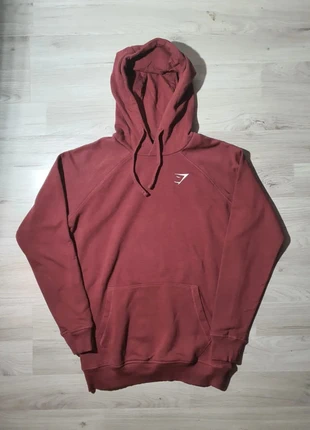 Gymshark Crest hoodie/ pull de sport Gymshark bordeaux taille XS, brand: Gymshark, condition: New without tags, size: XS, €25.00, €26.95 includes Buyer Protection