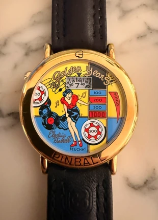 Montre vintage Beuchat « pinball » neuve de stock, marke: Beuchat, zustand: Neu, größe: 30–38 mm, 85,00 €, 89,95 € inklusive Vinted-Käuferschutz