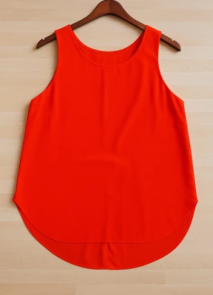 Felle rode mouwloze top – maat XXL – Primark, merk: Primark, staat: Heel goed, maat: XXL / 44 / 16, € 2,00, € 2,80 inclusief Kopersbescherming