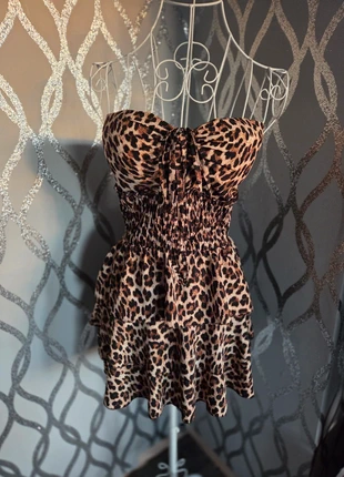 New without tags Beautiful leopard print strapless rara dress, brand: Minx, condition: New without tags, size: S / UK 8-10, £10.00, £11.20 includes Buyer Protection