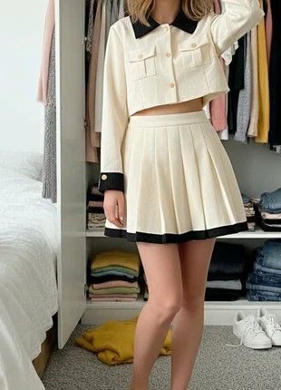 Ensemble veste jupe chic - femme taille S, marke: Aluna Flow, zustand: Sehr gut, größe: S / 36 / 8, 59,90 €, 63,60 € inklusive Vinted-Käuferschutz