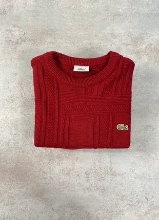 🐊 Pull Lacoste Vintage Col Rond Crewneck Jumper Pullover Rouge L Man #16, marque: Lacoste, état: Très bon état, taille: L, 30,00 €, 32,20 € Protection acheteurs incluse