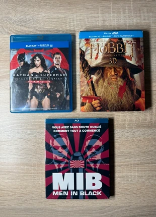 DVD Blu-ray - le hobbit - men in black - Batman vs Superman, zustand: Neu, mit Etikett, 9,90 €, 11,10 € inklusive Vinted-Käuferschutz