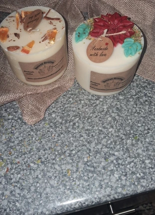 Pillar candles pack of 2 soy wax, brand: Soya, condition: New with tags, £12.85, £14.19 includes Buyer Protection