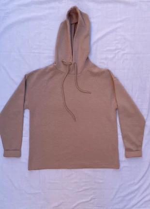 Hoodie nude minimalista oversized | Tiffosi Woman, marca: Tiffosi, estado: Muito bom, tamanho: M / 38 / 10, €8.00, €9.10 inclui Proteção do Comprador