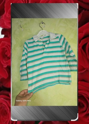 Lindo polo de rayas🪁, marque: TEX, état: Très bon état, taille: 18-24 mois / 86 cm, 2,00 €, 2,80 € Protection acheteurs incluse