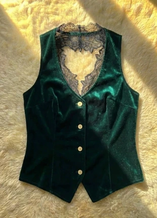 gilet vert élégant, brand: Elegant, condition: Very good, size: S / 36 / 8, €25.00, €26.95 includes Buyer Protection