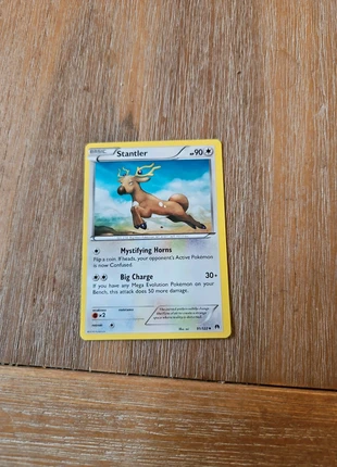 Common stantler from the set breakpoint, merk: Pokémon, staat: Nieuw met prijskaartje, € 1,00, € 1,75 inclusief Kopersbescherming