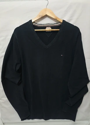 Jersey punto fino Tommy Hilfiger, merk: Tommy Hilfiger, staat: Goed, maat: XL, € 8,00, € 9,10 inclusief Kopersbescherming