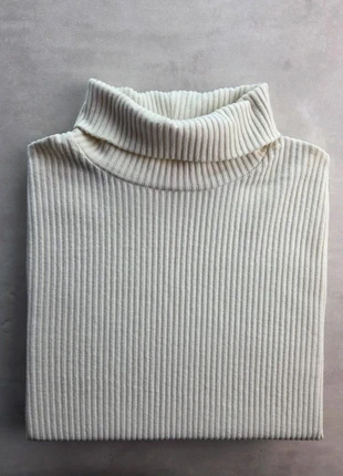 asos design top col montant côtelé blanc cassé taille L y2k, marque: ASOS, état: Très bon état, taille: L / 40 / 12, 5,00 €, 5,95 € Protection acheteurs incluse