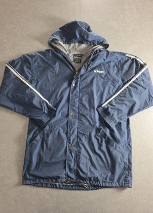 Adidas Parka Track Jacket Vintage 90s Con Cappuccio, brand: adidas, condizioni: Ottime, taglia: M, €25.00, €26.95 include la Protezione acquisti