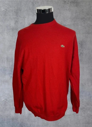 |Pull Lacoste Col Rond #139 | Rouge | XXL |, brand: Lacoste, condition: Very good, size: XXL, €25.00, €26.95 includes Buyer Protection Pro