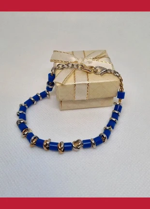 🍭Divina pulsera de cuentas azul bracelet💙 💎NUEVO, brand: Italian Style, condizioni: Nuovo senza cartellino, €12.00, €13.30 include la Protezione acquisti