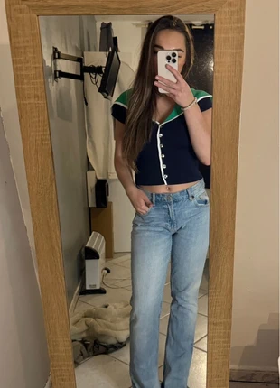 Jeans large Zara, marque: Zara, état: Très bon état, taille: S / 36 / 8, 20,00 €, 21,70 € Protection acheteurs incluse