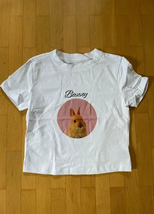 y2k Croptop Bunny, merk: y2k, staat: Heel goed, maat: S / 36 / 8, € 8,00, € 9,10 inclusief Kopersbescherming