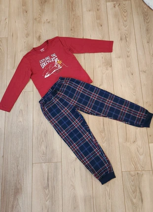 Pyjama 6-8 ans – Fusée & carreaux – Très bon état, marque: Lupilu, état: Très bon état, taille: 8 ans / 128 cm, 3,00 €, 3,85 € Protection acheteurs incluse