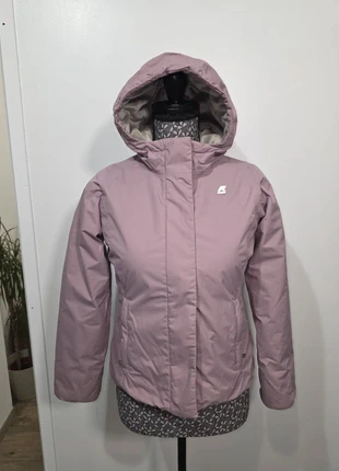Manteau parka fourré polaire imperméable K-way Lily micro ripstop marmotta rose taille 12 ans 🔥, merk: K-Way, staat: Heel goed, maat: 12 jaar / 152 cm, € 129,00, € 136,15 inclusief Kopersbescherming Pro