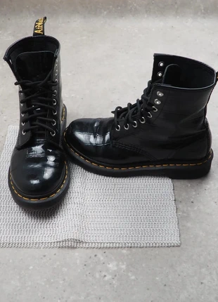Bottines Dr Martens 1460 croco noires - Taille 37, brand: Dr. Martens, condition: Very good, size: 37, €70.00, €74.20 includes Buyer Protection Pro