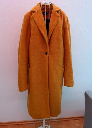 Vintage Gelber Mantel, merk: ONLY, staat: Heel goed, maat: M / 38 / 10, € 25,00, € 26,95 inclusief Kopersbescherming